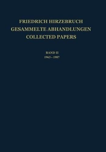 Gesammelte Abhandlungen - Collected Papers I 1951-1962