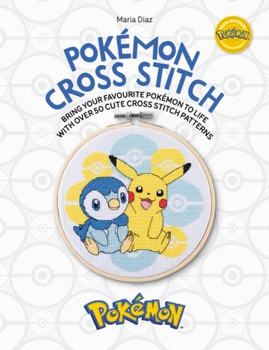 Pokémon Cross Stitch Bring Your Favorite Pokémon to Life with Over 50 Cute Cross Stitch Patterns