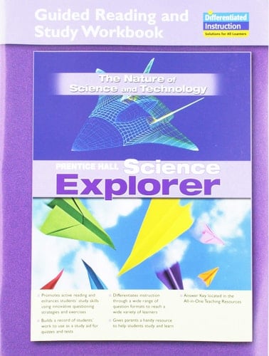 Science Explorer Nature of Science Guided Reading and Study Workbook 2005