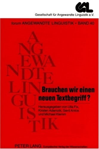 Brauchen wir einen neuen Textbegriff? Antworten auf eine Preisfrage