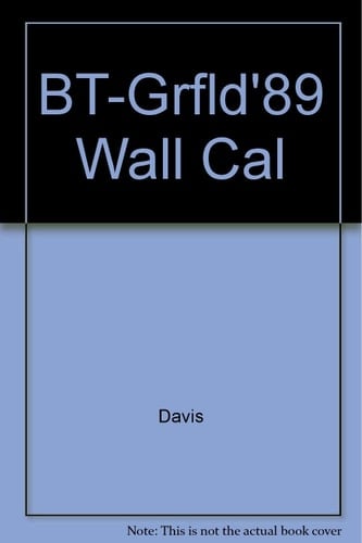 Bt-Garfield '89 Wall Calendar