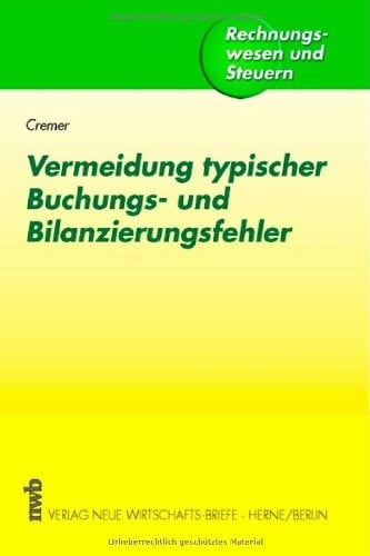 Vermeidung typischer Buchungs- und Bilanzierungsfehler