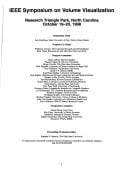 Proceedings / ... Symposium on Volume Visualization. 1998. Research Triangle Park, North Carolina, October 19 - 20, 1998