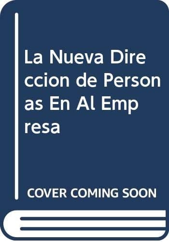 La nueva dirección de personas en la empresa