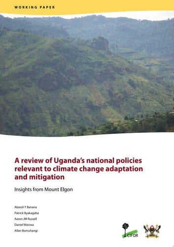 A review of Uganda’s national policies relevant to climate change adaptation and mitigation Insights from Mount Elgon