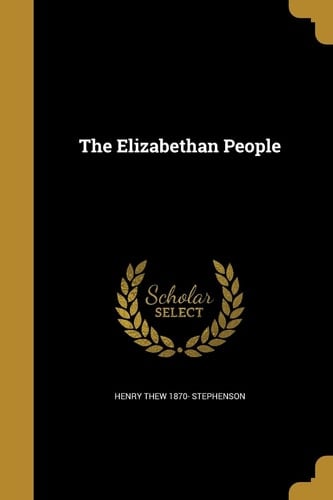 The Elizabethan People