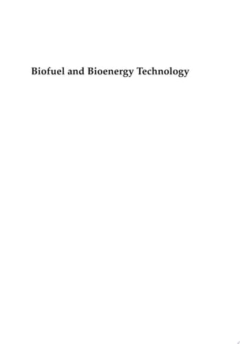 Biofuel and Bioenergy Technology