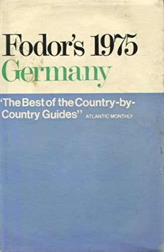 Fodor's Germany, West and East, 1975