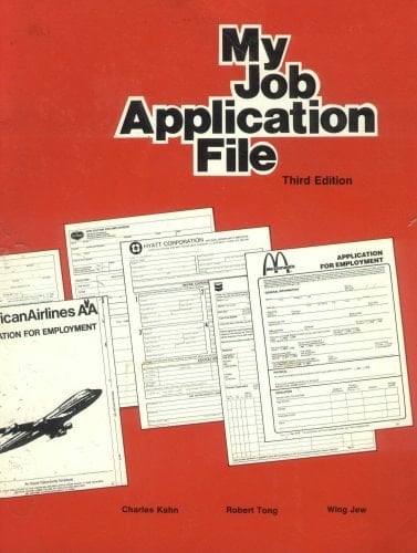 My job application file