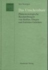 Das Unscheinbare: Phanomenologische Beschreibungen Von Stoffen, Dingen Und Fraktalen Gebilden (Studia Grammatica,)