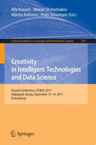 Creativity in Intelligent Technologies and Data Science