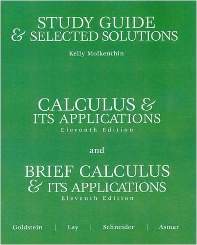 Study Guide and Selected Solutions