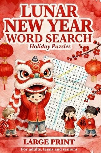Lunar New Year Word Search: Holiday Puzzles