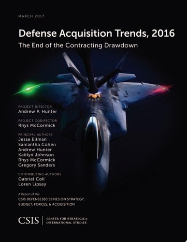 Defense Acquisition Trends, 2016