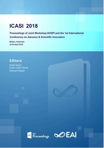 ICASI 2018 Joint Workshop KO2PI and The 1st International Conference on Advance & Scientific Innovation