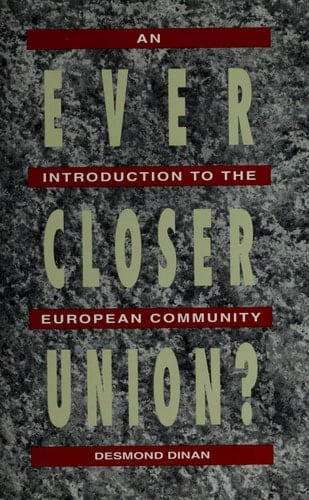 Ever Closer Union? An Introduction to the European Community