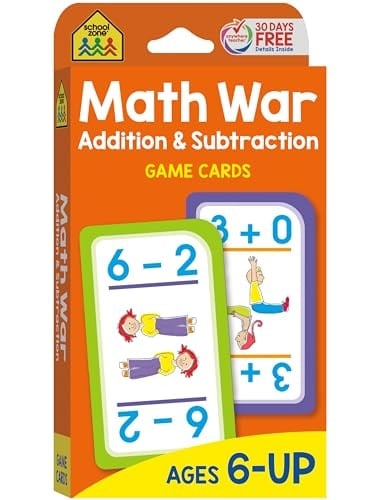 Math War Addition and Subtraction