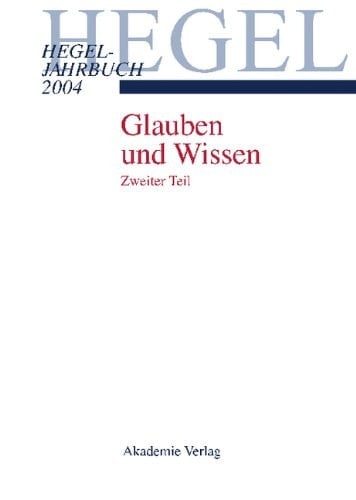 Glauben und Wissen