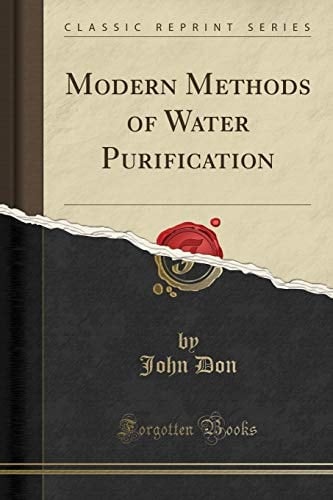 Modern Methods of Water Purification (Classic Reprint)