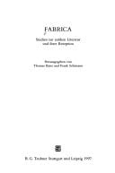 Fabrica: Studien zur antiken Literatur und ihrer Rezeption (Beiträge zur Altertumskunde) (German Edition)