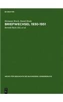 Briefwechsel 1930-1951 (Archiv F R Geschichte Des Buchwesens. Sonderdrucke) (German Edition)