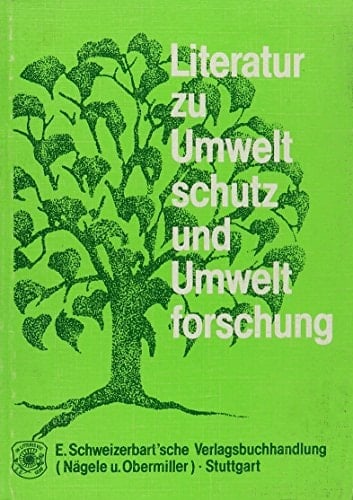 Literatur zu Umweltschutz und Umweltforschung