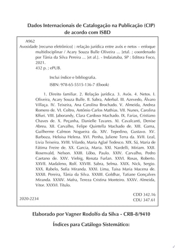 Avosidade Relação jurídica entre avós e netos