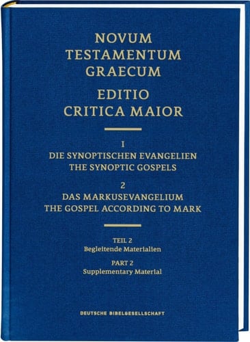 Novum Testamentum Graecum editio critica maior