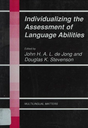 Indiv Assesmt Langu Abilit Cl (Multilingual Matters, 59)