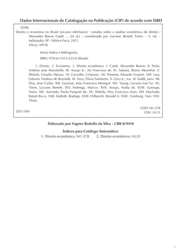 Direito e Economia no Brasil Estudos sobre a análise econômica do Direito