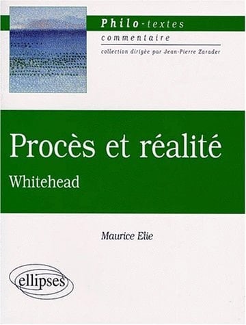 Procès et réalité Whitehead