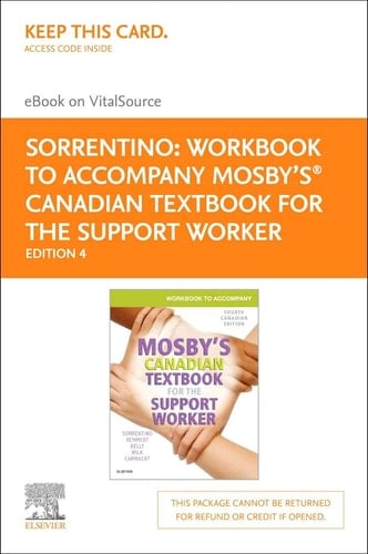 Workbook to Accompany Mosby's Canadian Textbook for the Support Worker - Elsevier E-Book on VitalSource (Retail Access Card)