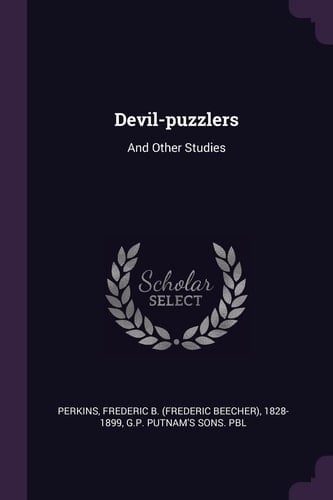 Devil-Puzzlers And Other Studies