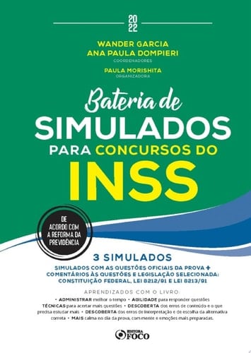 Bateria de Simulados para concursos do INSS