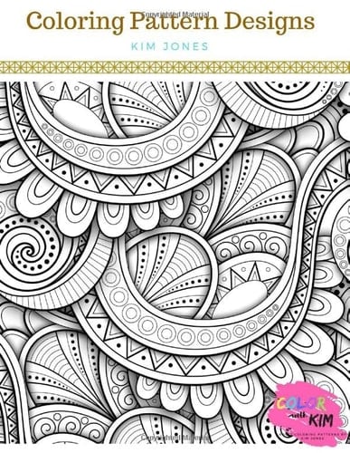 Coloring Pattern Designs A Coloring Patterns Book for Adults