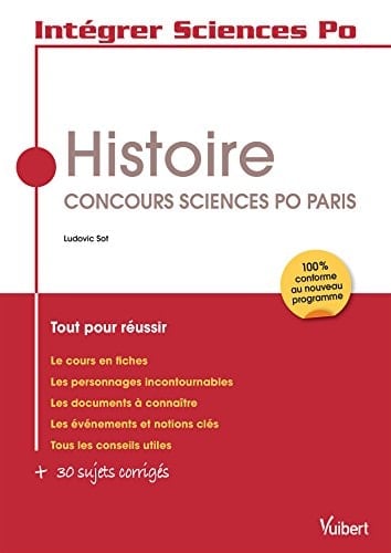 Histoire concours Sciences Po Paris