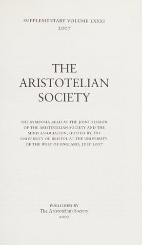 Supplementary Volume