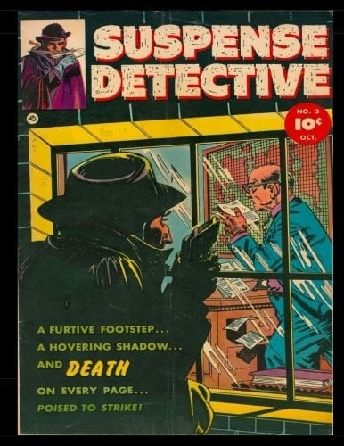 Suspense Detective #3 Golden Age Crime Comic 1952