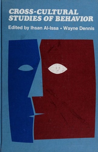 Cross-cultural Studies of Behavior