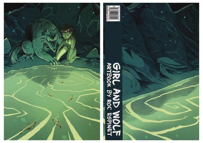 Girl and Wolf. Artbook