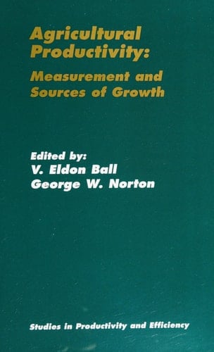 Agricultural Productivity Measurement and Sources of Growth