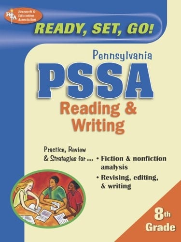 PA-PSSA Reading and Writing 8th Grade (REA) - Ready, Set, Go!
