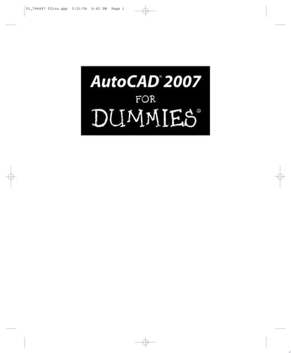 AutoCAD 2007 For Dummies