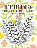 Adult Coloring Book Mandala Large - Animals
