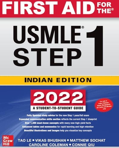 First Aid For The USMLE STEP 1 2022