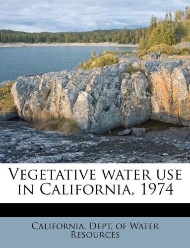 Vegetative water use in California, 1974