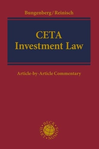 CETA Investment Law Article-by-article Commentary
