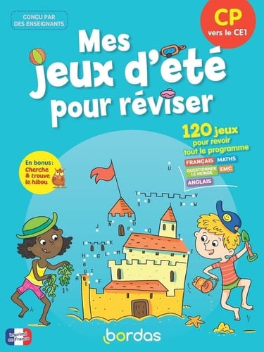 Mes jeux d'été pour réviser CP vers le CE1