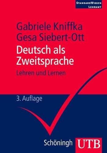 Deutsch als Zweitsprache Lehren und lernen