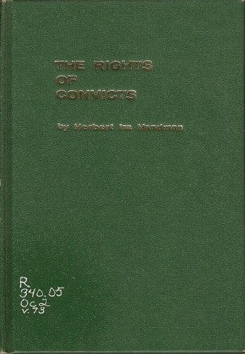 The Rights of Convicts